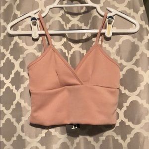 Pink Boohoo Crop Top *with tag*